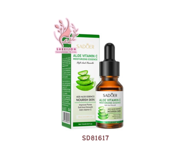 SD81617 - SUERO FACIAL CON ALOE Y VITAMINA C, SADOER,  Cont. 15ml.