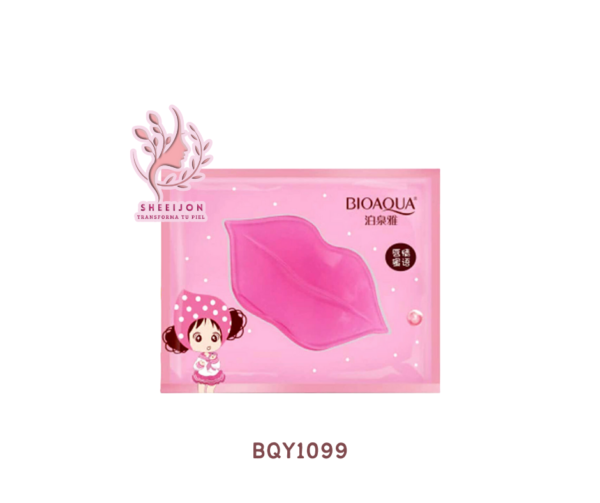 BQY1099 - PARCHE LABIAL DE HIDROGEL CON EXTRACTO DE FRESA, BIOAQUA, Cont. 1 pz.
