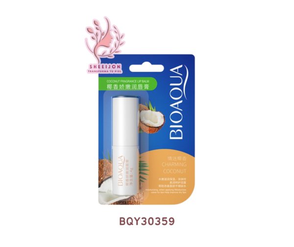 BQY30359 - BÁLSAMO LABIAL HIDRATANTE, CON EXTRACTO DE COCO, SADOER, Cont. 7gr.