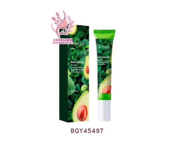 BQY45497 - CREMA DE AGUACATE PARA CONTORNO DE OJOS, BIOAQUA, Cont 20gr.