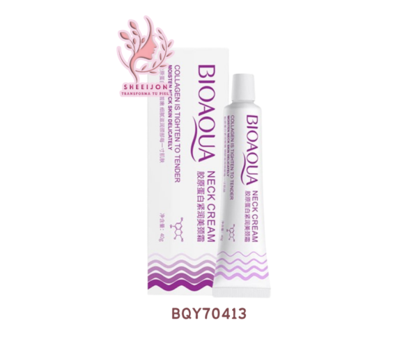 BQY70413 - CREMA REPARADORA DE CUELLO ANTIENVEJECIMIENTO CON COLÁGENO, BIOAQUA, Cont.