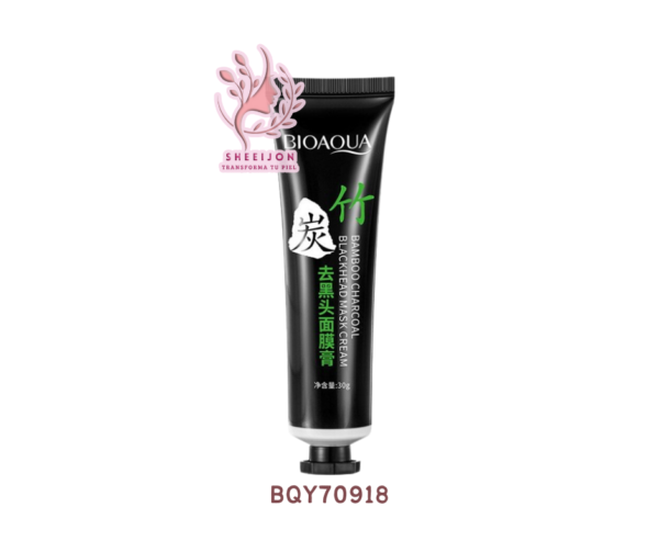 BQY70918 - MASCARILLA PEEL OFF EN CREMA, DE CARBÓN ACTIVADO, MINI, BIOAQUA Cont. 30gr.
