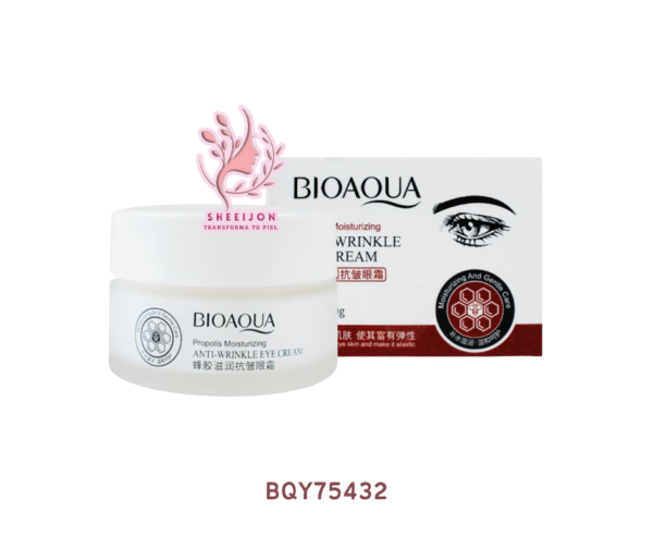 BQY75432 - CREMA CON EXTRACTO DE PROPOLEO PARA CONTORNO DE OJOS, BIOAQUA, Cont. 20ml.