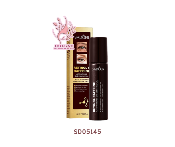 SD05145 - ACEITE DE RETINOL CON CAFEÍNA, ROLL ON PARA CONTORNO DE OJOS, BIOAQUA, Cont 8ml.