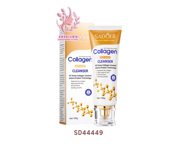 SD44449 - LIMPIADOR FACIAL EN CREMA CON COLÁGENO, SADOER, Cont. 100gr.