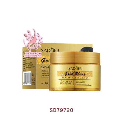 SD79720 - MASCARILLA FACIAL PEEL OFF, CON VENENO DE SERPIENTE Y ORO 24K, SADOER, Cont. 120gr.