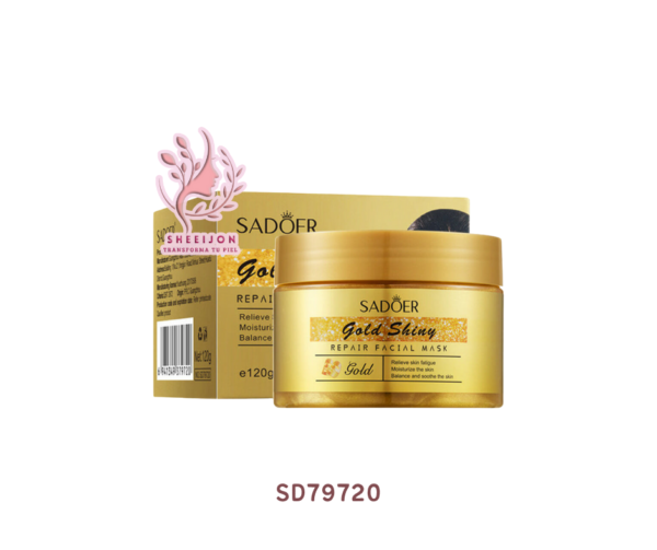 SD79720 - MASCARILLA FACIAL PEEL OFF, CON VENENO DE SERPIENTE Y ORO 24K, SADOER, Cont. 120gr.