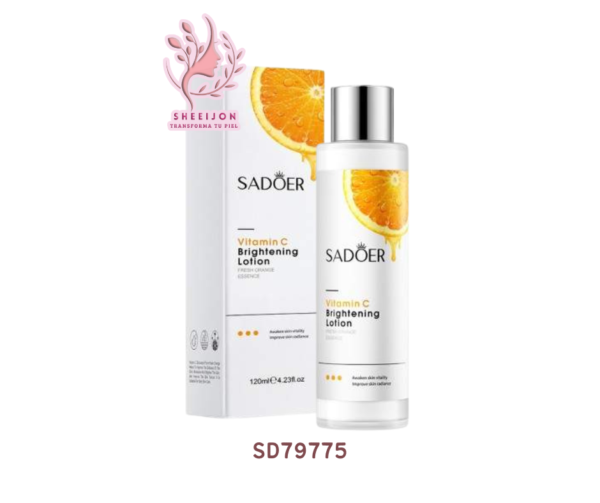 SD79775 - ESENCIA HIDRATANTE FACIAL CON  VITAMINA C, SADOER, Cont. 120ml.