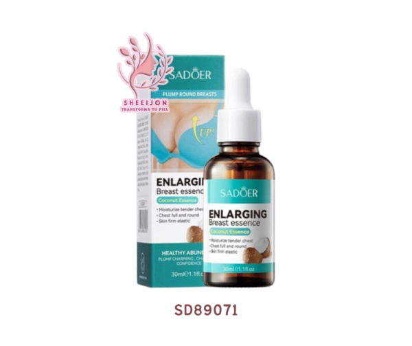 SD89071 - SUERO REAFIRMANTE DE BUSTO, CON EXTRACTO DE COCO, SADOER, Cont. 30ml.
