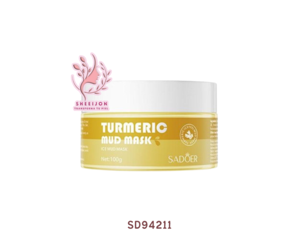 SD94211 - MASCARILLA DE BARRO PURIFICANTE CON CÚRCUMA, SADOER, Cont. 100ml.