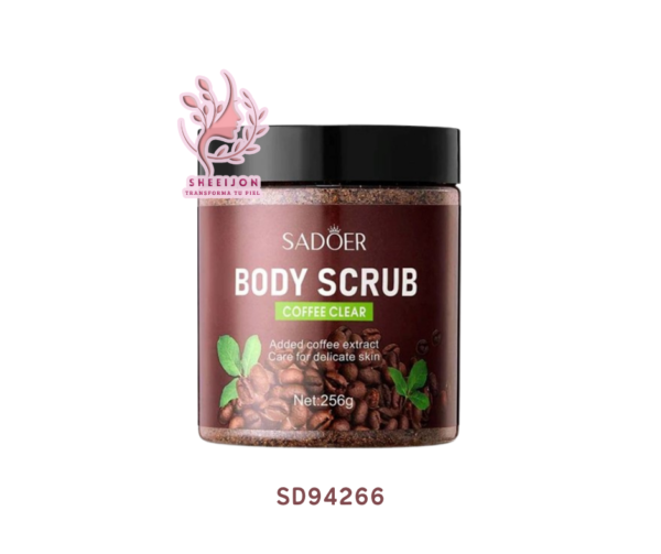 SD94266 - EXFOLIANTE CORPORAL DE CAFÉ, SADOER, Cont. 200gr.