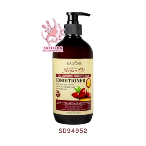 SD94952 - ACONDICIONADOR DE ARGÁN PARA CABELLO, SADOER , Cont. 500ml.