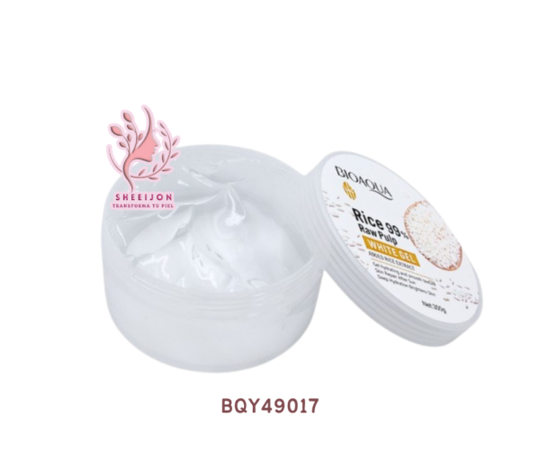 BQY49017 GEL REFRESCANTE DE ARROZ, BIOAQUA, Cont. 300gr.