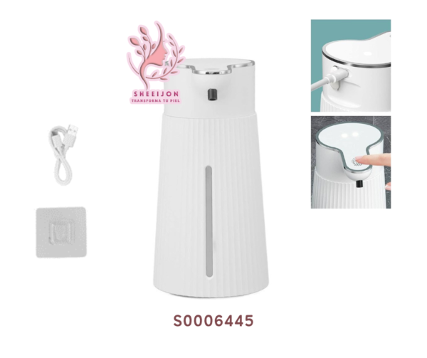S0006445 - DISPENSADOR DE JABÓN LÍQUIDO (RECARGABLE) CAPACIDAD: 400ml.
